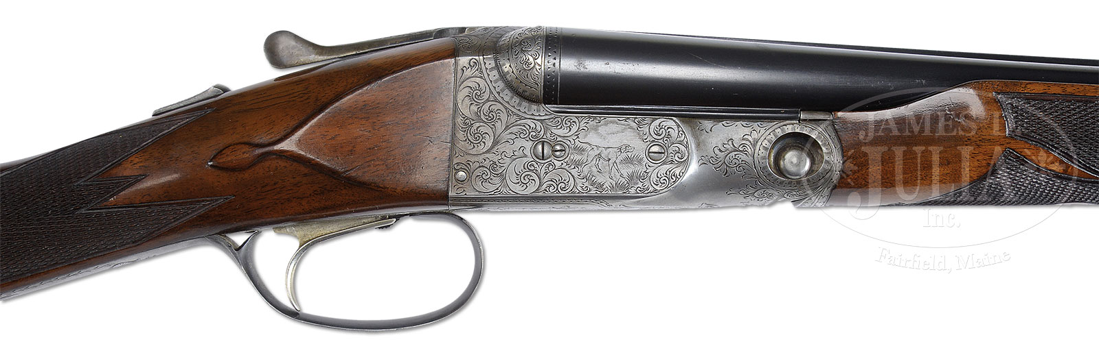 SUPER RARE AND DESIRABLE 28 GAUGE PARKER “DHE” SKEET GUN WITH STRAIGHT GRIP,SINGLE TRIGGER AND BEAVERTAIL FOREND.